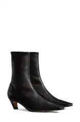 カイト レディース シューズ ブーツ・レインブーツ Khaite Arizona Sock Bootie 200 Black ブラック