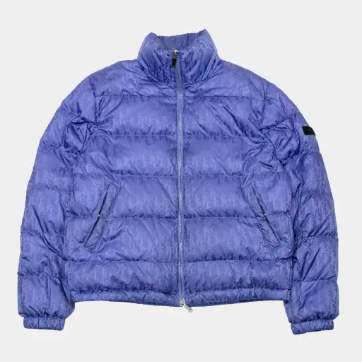 Oblique Logo Puffer Jacket