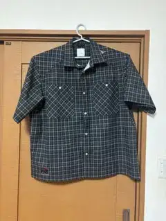 ROA 26SSチェック柄 半袖シャツ L