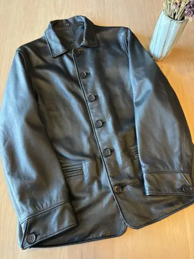 Taiga Takahashi Lot.801 Leather Jacket Deerskin Size 40