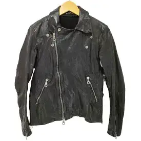 【中古】イサムカタヤマバックラッシュ ISAMU KATAYAMA BACKLASH ITALY SHOULDER GARMENT DYED DOUBLE RIDERS メンズ JPN：S