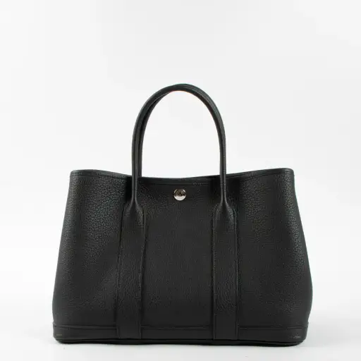 Hermès Garden Party 30 Black Negonda PHW