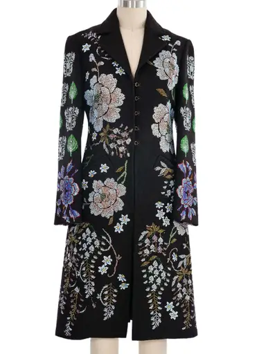 Libertine Upcycled Bottega Veneta Crystal Embellished Wool
