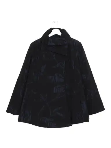 GIORGIO ARMANI Veston en Soie à Motif Floral