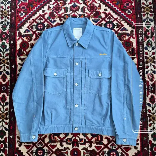 Sz 2 Visvim 17AW 101 Jumbo Blue Jacket mo.jos1517
