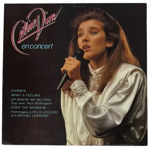 Céline Dion En Concert 1985 LP Vinyl TBS 504 Canada NM