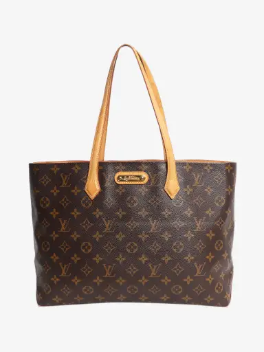 Brown 2011 Monogram Wilshire MM tote