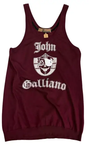 【john galliano】05ss knit tank top
