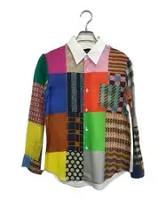 tricot COMME des GARCONS Patchwork Shirt TC-B001 M Multicolor