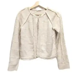 Chloe(クロエ) カーディガン サイズS レディース ベージュ ラメ クロエ(Chloe)のレディースのトップス(カーディガン)の商品詳細ページへのリンク