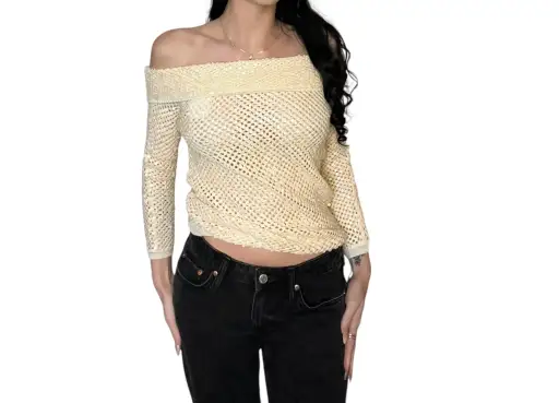 Armani Exchange Sequin Top