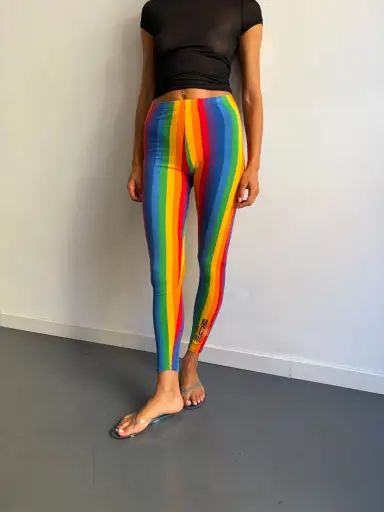 Vintage Moschino Sweatpants in Rainbow