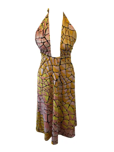 Emilio Pucci Halterneck Midi Dress