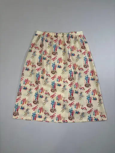 SS02 “Illusion of Haze” Midi Skirt