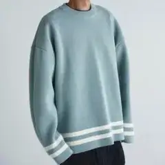 PINE 18SS オーバーサイズ ドロップショルダー ニット パイン