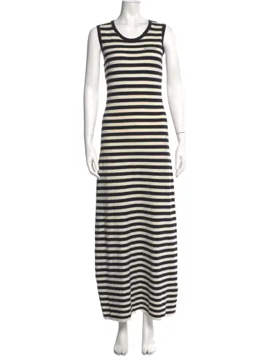 Striped Long Dress