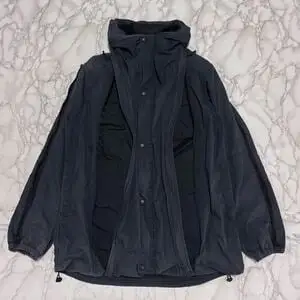 希少【FINAL HOME ファイナルホーム【元 issey miyake】archive tech gimmick survival cargo jacket/多重ジップ/ジャケット ブルゾン