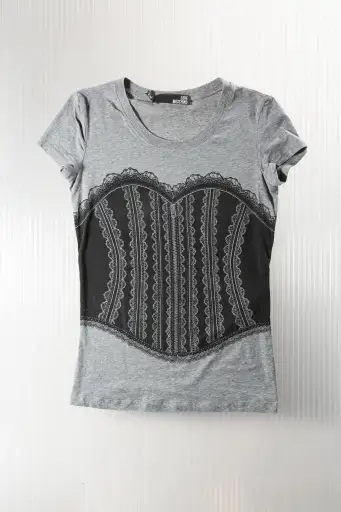 MOSCHINO TROMPE-L’ŒIL CORSET TOP