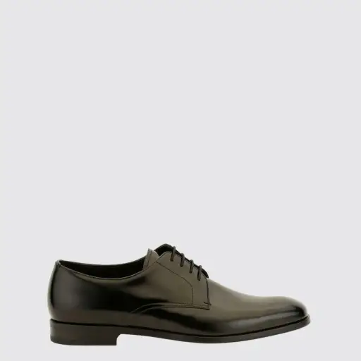 Black Lace Up Derby
