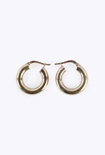 Gold-Plated Sterling Silver Mini Hoop Earrings, 2022