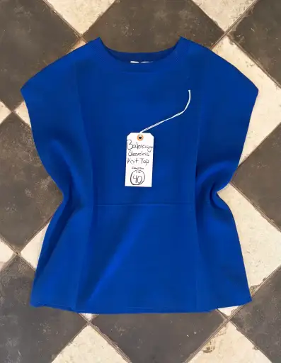 Balenciaga Sleeveless Knit Top