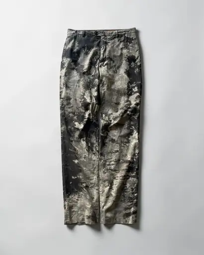 [agnès b.] cotton bleached pants