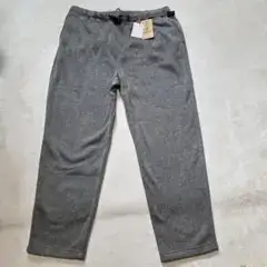 【新品タグ付】グラミチ ニットフリース ボトムス ヘザーグレー 2XL