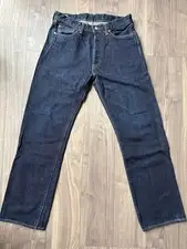 Momotaro Jeans 1005SP Shutsujin Line Selvedge Denim Jeans W31 Made in Japan