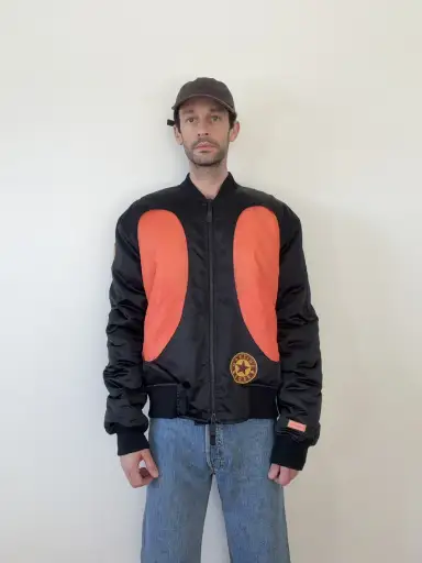 aw15 martine rose x been trill cut out bomber [ m ]