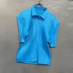 PLEATS PLEASE プリーツプリーズ イッセイミヤケ　プリーツ シャツ