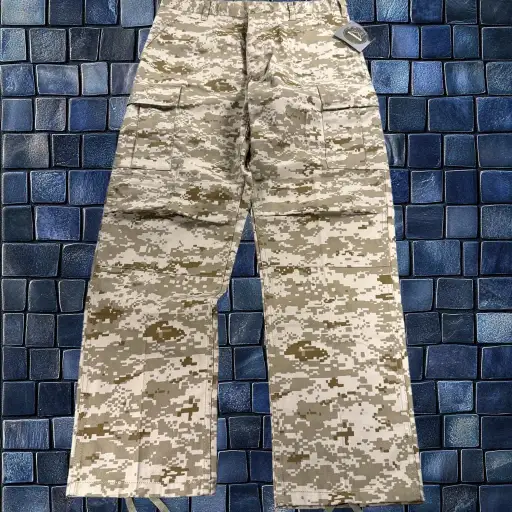 Backbone Pants Cargo Mens M Beige Digital Desert Camo Tactical Outdoor Military USA