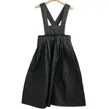 COMME des Garcons 16AW Quilted Jumper Skirt Black XS 100% Polyester 40.2 in