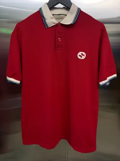 Gucci Strech Cotton Piquet Polo