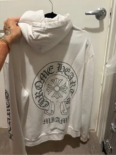 chrome hearts hoodie & sweats set