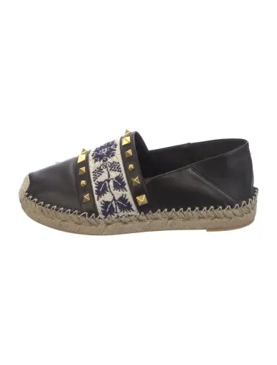 Canvas Floral Print Espadrilles