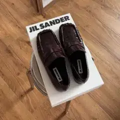 JIL SANDER ローファー ダークブラウン