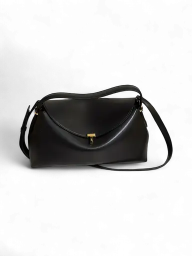 Hardly Worn Toteme Women's Fashion Bags Shoulder Bags - Leather Black Second Hand Premium & Luxury