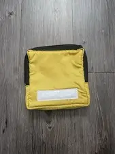 FOTUS yellow Square belt Pouch bag Wallet Card Holder