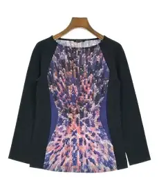 BERARDI ベラルディTシャツ・カットソー レディース 2(M位) 黒x青xオレンジ等【中古】【古着】