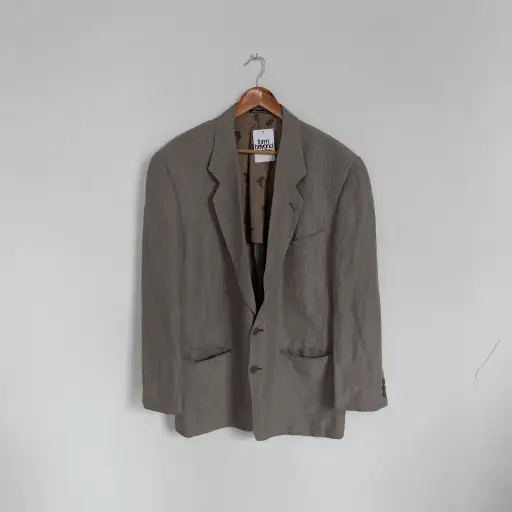 1980s emporio armani lined blazer
