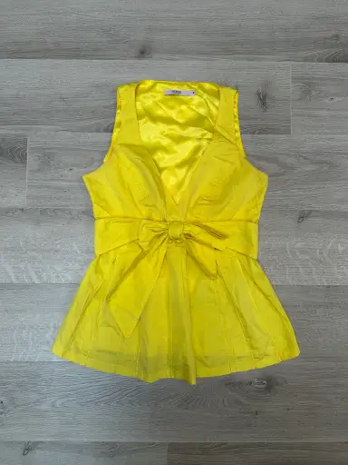 YELLOW VALENTINO TOP