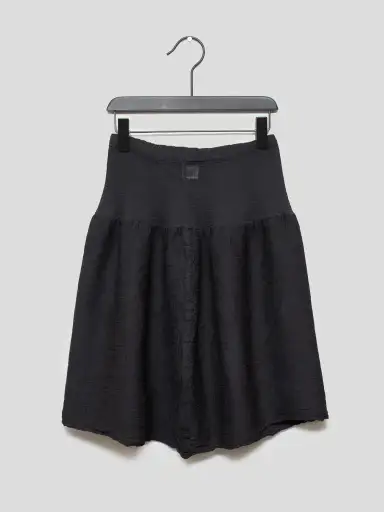 ME Micro-Pleat Peplum Skirt