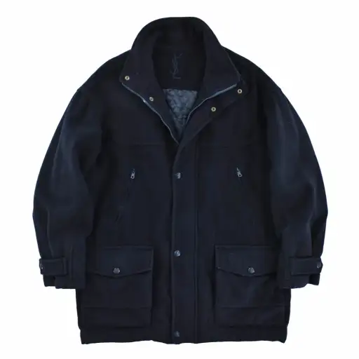 90's Yves Saint Laurent カシミア混 フィールドジャケット 260313H