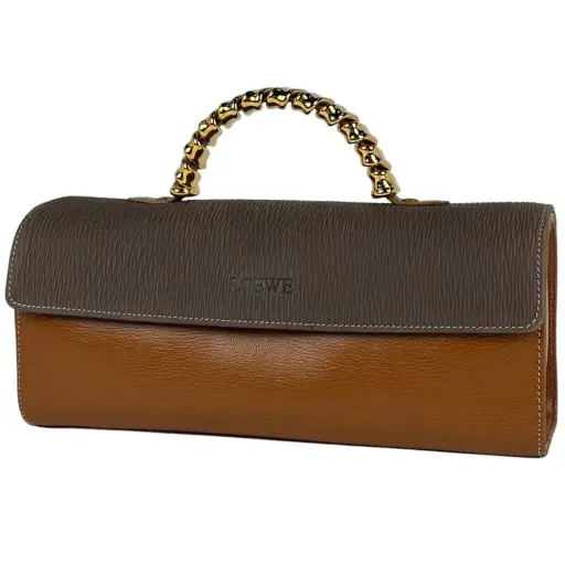 Loewe Brown Leather Handbag (Pre-Owned)