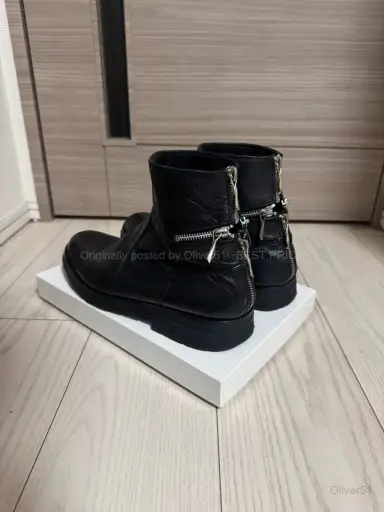 14th Addiction Distressed Cross Zip Ankle BFAGBB264