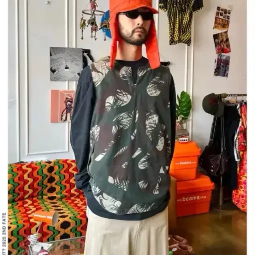 Maharishi 마하리시 02aw 아카이브 빈티지 밀리터리 카모플라쥬 패턴 테크니컬 고프코어 베스트 조끼