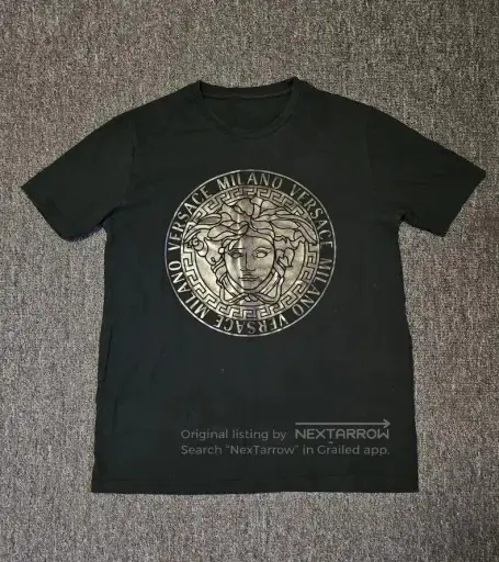 Versace Kids Black Short Sleeve T.
