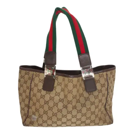 Gucci Brown Monogram Shoulder Bag