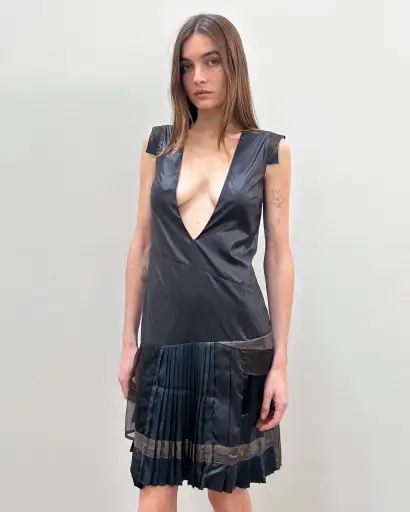 Veronique Branquinho FW2008 Drop-Waist Dress