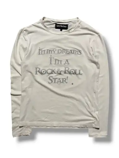 Lieve Van Gorp AW00 Rock & Roll Star Longsleeve T-Shirt